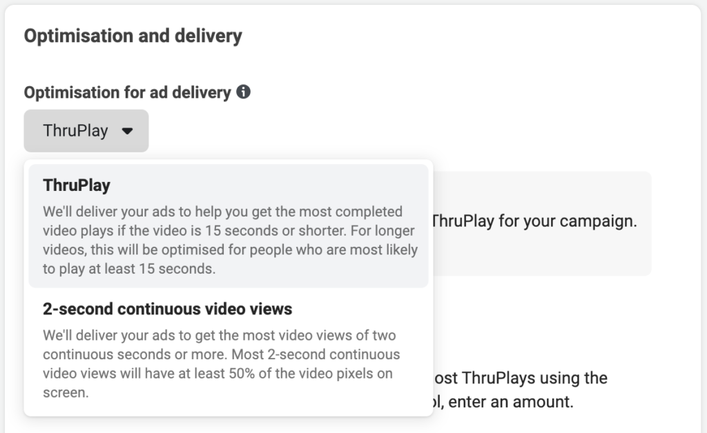Facebook Ads Video Campaign Ad Delivery Optimization ADSRUNNER
