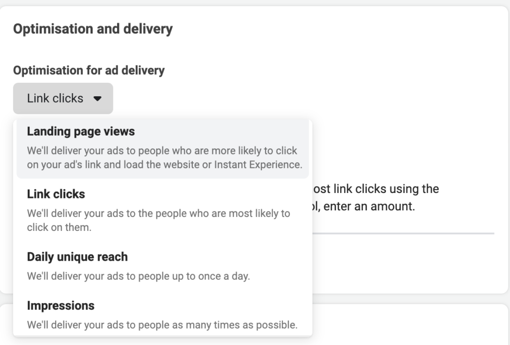 Facebook Ads Traffic Campaign Ad Delivery Optimization ADSRUNNER